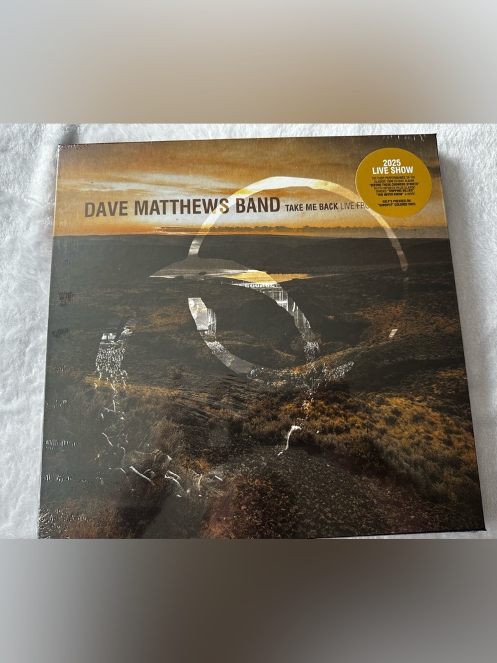 Brand New! Dave Matthews Band Take Me Back / Live From The Gorge 5LP